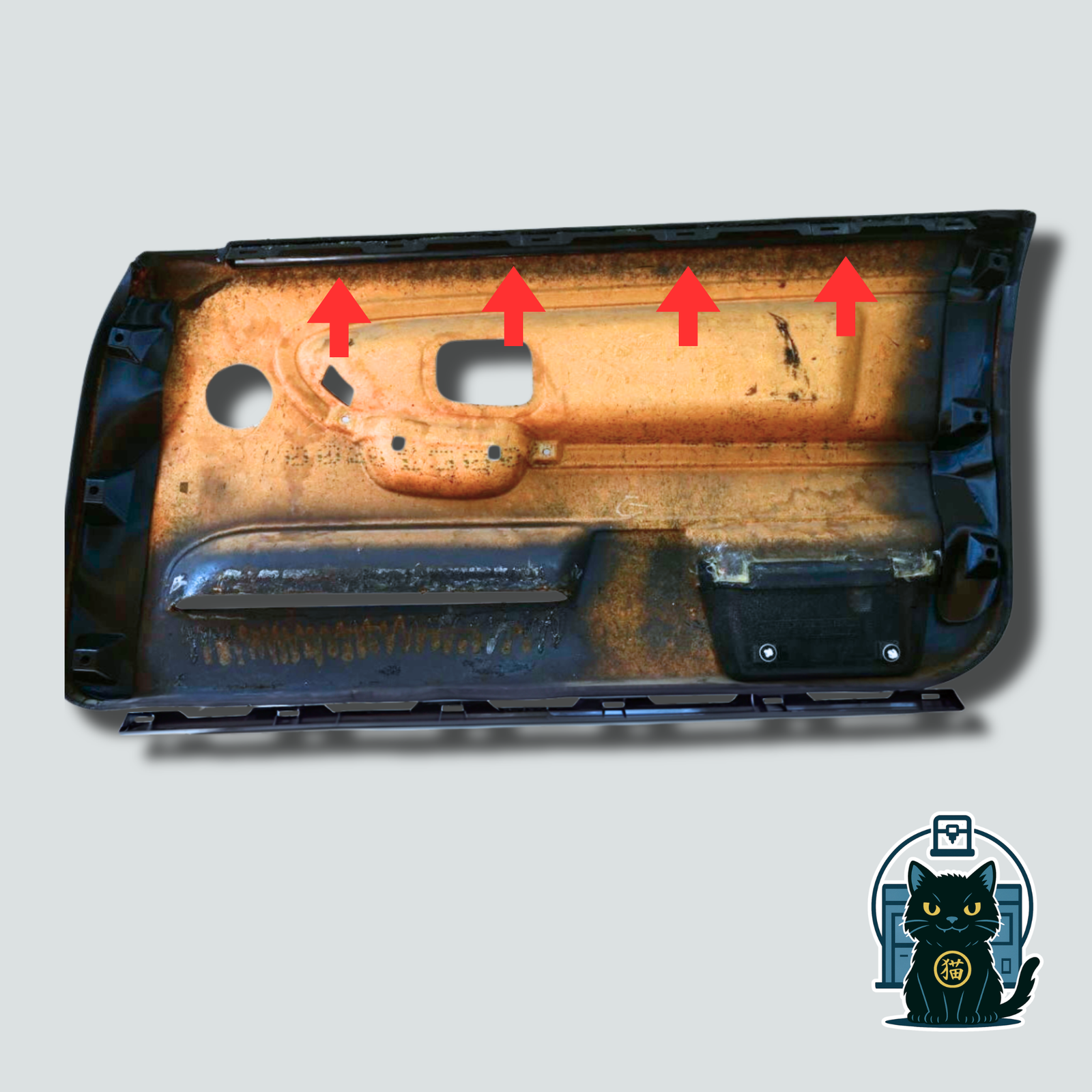 БМВ Е36 Купе - горен ремонтен к-кт за кора